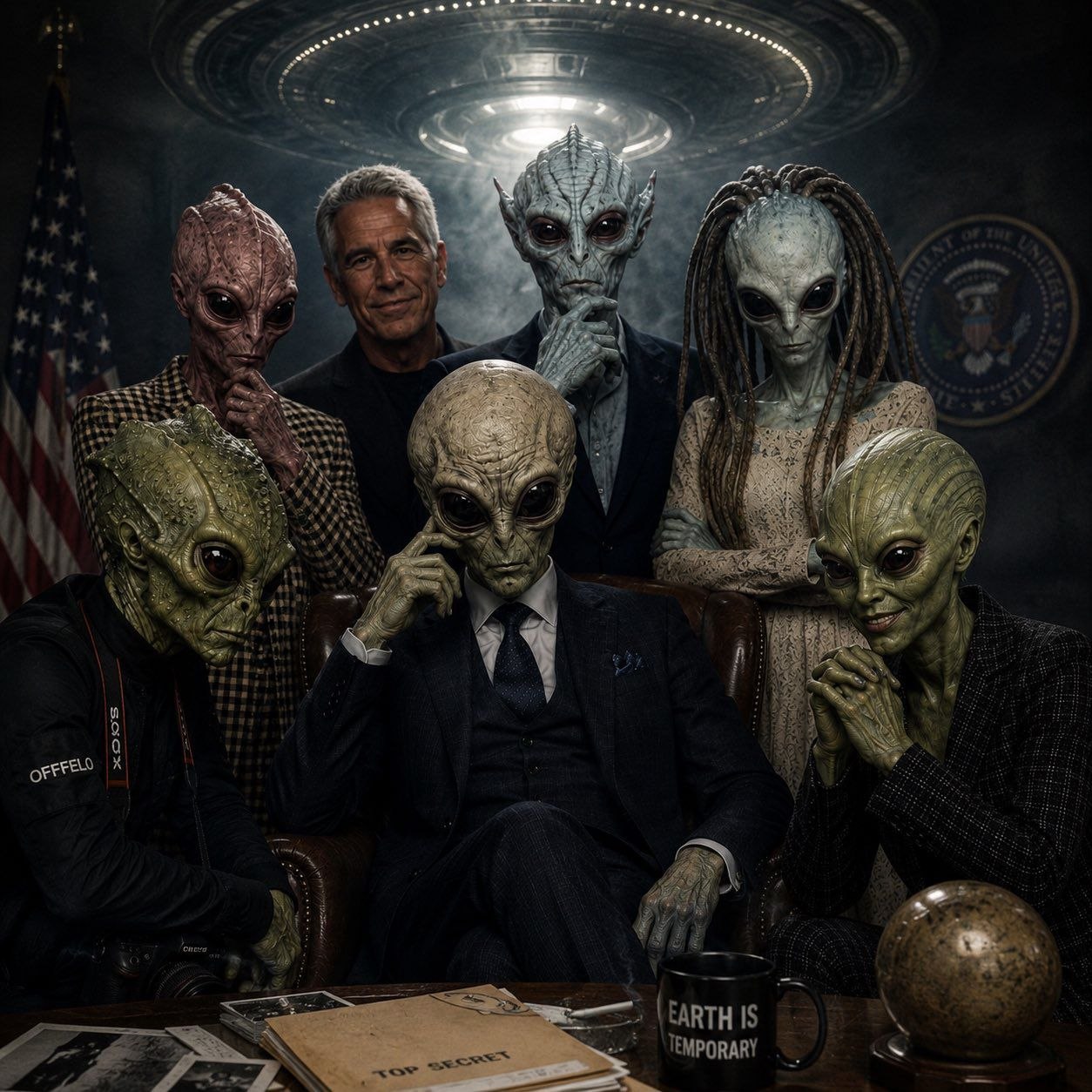 UFO Files - Top Secret Meeting